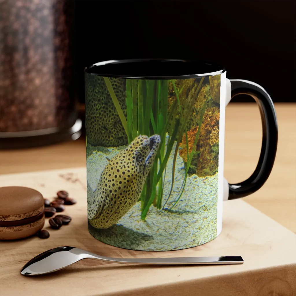 Yellow Eel Accent Coffee Mug, 11oz