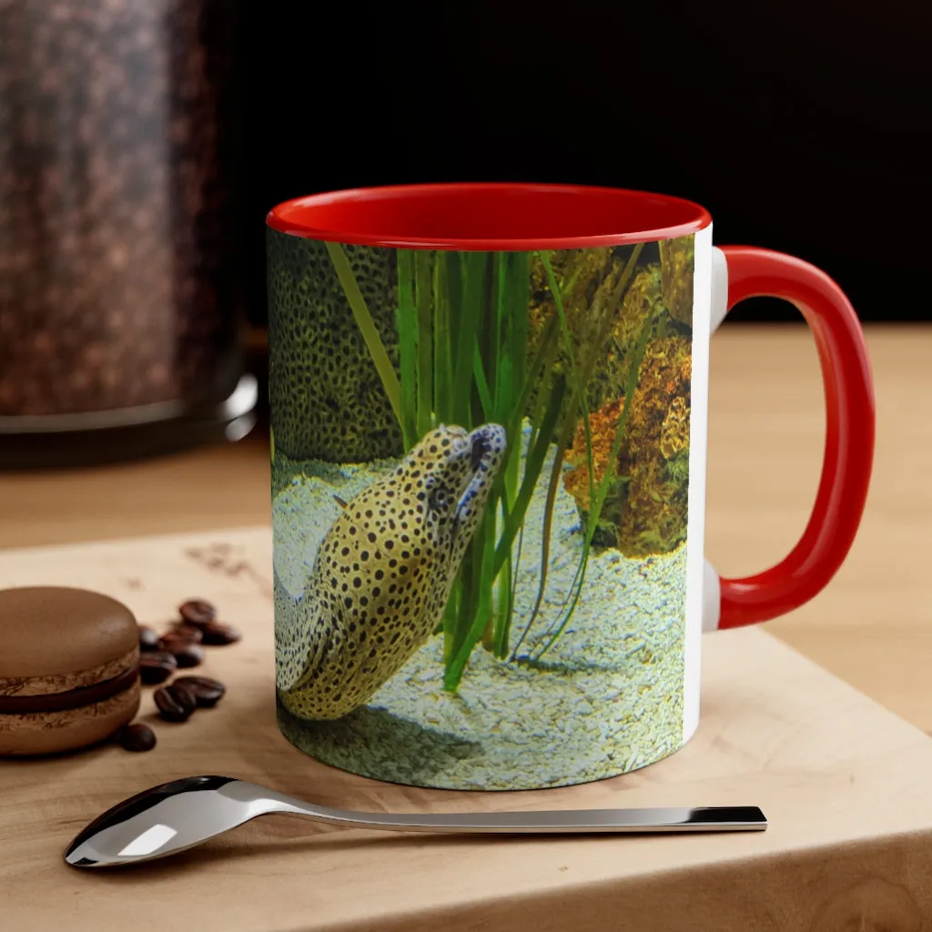 Yellow Eel Accent Coffee Mug, 11oz