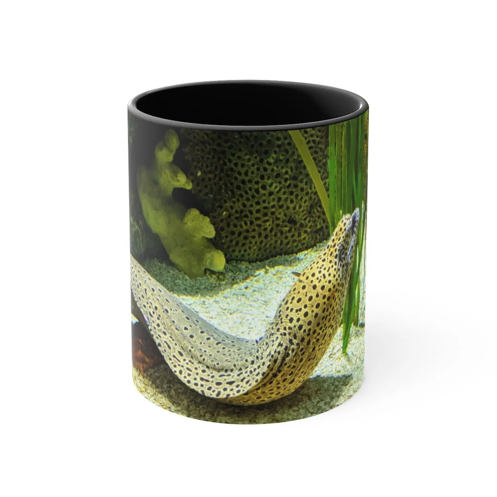 Yellow Eel Accent Coffee Mug, 11oz