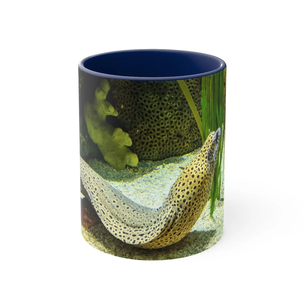 Yellow Eel Accent Coffee Mug, 11oz