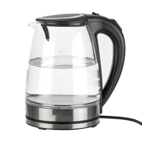 ZOKOP 1.8L Glass Electric Kettle Teapot Auto Shut-off